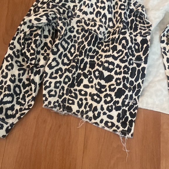 Leopard denim jacket - Picture 2 of 5